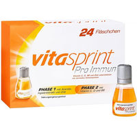 Produktbild von Vitasprint Pro Immun Trinkfläschchen mit Vitamin C und Vitamin D für Erwachsene 24 Stück