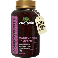Produktbild von Vitassential Mariendistel Komplex Kapseln vegan 120 Stück