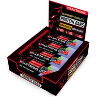 Produktbild von Vitastrong Crunchy Proteinriegel Beeren-Mix mit hohem Proteingehalt
