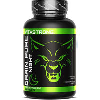 Produktbild von Vitastrong Drainpure Night Tabletten Vegan Glutenfrei Laktosefrei 60 Stück