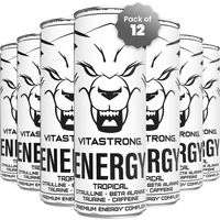 Produktbild von Vitastrong Energy Tropical zuckerfrei 12x 330 ml
