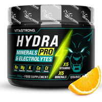 Produktbild von Vitastrong Hydra Pro Rehydrierungspulver Orange 250 g zuckerfrei glutenfrei laktosefrei für Sportler