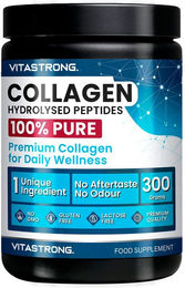 Vitastrong Hydrolysiertes Kollagen Rind Pulver 300 g glutenfrei laktosefrei zuckerfrei ohne Zusatzstoffe – Bild 1 von 2