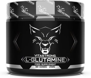 Vitastrong L-Glutamin Pulver 250 g – Bild 1 von 3