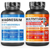 Produktbild von Vitastrong Multivitamin & Magnesium 5-in-1 Tabletten für Sportler 240 Stück