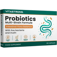 Produktbild von Vitastrong Probiotika Kapseln glutenfrei und laktosefrei 30 Stück