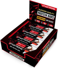 Vitastrong Proteinriegel Kokos & Schokolade Crunchy – Bild 1 von 2