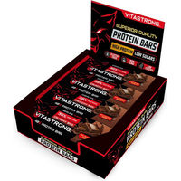 Produktbild von Vitastrong Proteinriegel Schokolade Crunchy mit hohem Proteingehalt