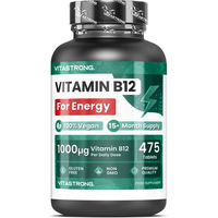 Produktbild von Vitastrong Vitamin B12 1000 µg Tabletten vegan 475 Stück