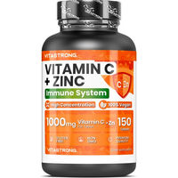 Produktbild von Vitastrong Vitamin C + Zink Tabletten 150 Stück