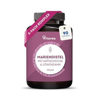 Produktbild von Vitavea Mariendistel Artischocke Löwenzahn und Desmodium 4-fach Komplex Kapseln