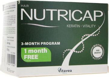 Vitavea Nutricap Keratin Vitalität Biotin-Komplex 90 Kapseln – Bild 1 von 1