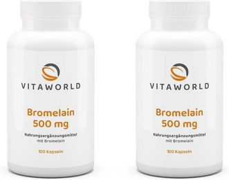 vitaworld Bromelain 500 mg Kapseln – Bild 1 von 1