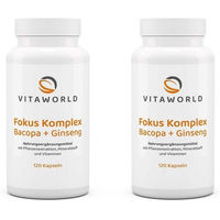 Produktbild von VitaWorld Fokus Komplex Kapseln vegan glutenfrei laktosefrei