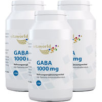 Produktbild von VITAWORLD GABA 1000 mg Tabletten 120 Stück