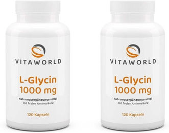 VitaWorld L-Glycin 1000 mg Kapseln vegan – Bild 1 von 1