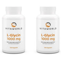 Produktbild von VitaWorld L-Glycin 1000 mg Kapseln vegan