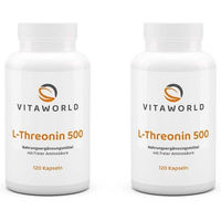 Produktbild von VitaWorld L-Threonin 500 Kapseln 120 Stück