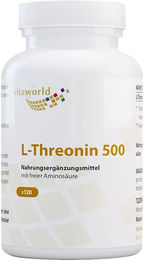 VitaWorld L-Threonin 500 Kapseln vegan 120 Stück – Bild 1 von 1