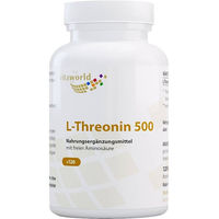 Produktbild von VitaWorld L-Threonin 500 Kapseln vegan 120 Stück