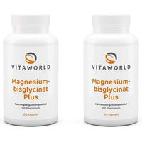 Produktbild von VitaWorld Magnesiumbisglycinat Plus Komplex Kapseln 240 Stück