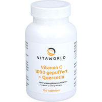 Produktbild von VitaWorld Vitamin C 1000 gepuffert mit Quercetin Tabletten 120 Stück