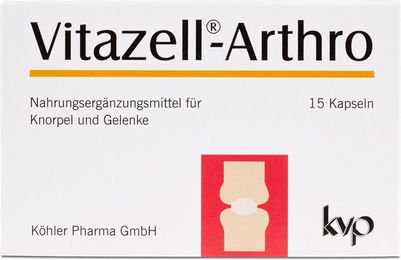 Vitazell Arthro Kapseln glutenfrei laktosefrei ohne Gelatine und hefefrei – Bild 1 von 2