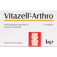 Produktbild von Vitazell Arthro Kapseln glutenfrei laktosefrei ohne Gelatine und hefefrei