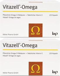 Vitazell Omega Kapseln vegan 120 Stück – Bild 1 von 1