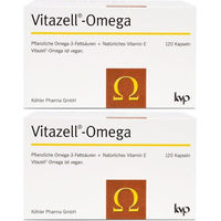 Produktbild von Vitazell Omega Kapseln vegan 120 Stück