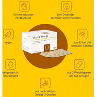 Produktbild von Vitazell Omega Kapseln vegan 120 Stück