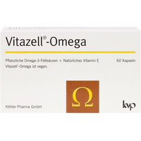 Produktbild von VITAZELL-Omega Kapseln von Köhler Pharma GmbH vegan 60 Stück