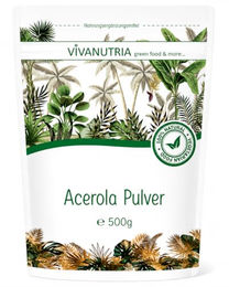 VivaNutria Acerola Pulver Natürliches Vitamin C vegan 500 g – Bild 1 von 5