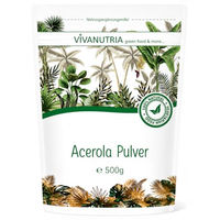 Produktbild von VivaNutria Acerola Pulver Natürliches Vitamin C vegan 500 g