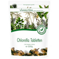 Produktbild von VivaNutria Chlorella Presslinge 500g vegan ohne Zusatzstoffe