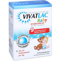 Produktbild von VIVATLAC Baby Synbiotikum Pulver für Kinder 10 Beutel
