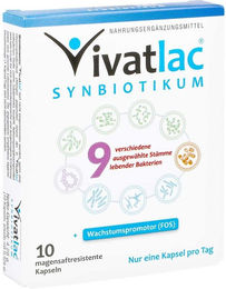 Vivatlac Synbiotikum magensaftresistente Kapseln – Bild 1 von 1