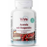 Produktbild von Vive Supplements Acerola mit Hesperidin Kapseln vegan ohne Zusatzstoffe