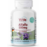 Produktbild von Vive Supplements Alfalfa 1500mg Tabletten vegan ohne Zusatzstoffe