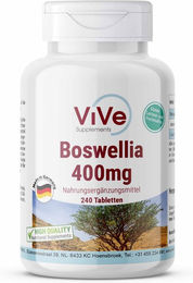 Vive Supplements Boswellia Weihrauch 800 mg Tabletten vegan ohne Zusatzstoffe 240 Stück – Bild 1 von 1