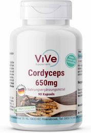 Vive Supplements Cordyceps 1300mg Kapseln vegan ohne Zusatzstoffe – Bild 1 von 1