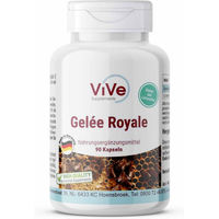 Produktbild von ViVe Supplements Gelée Royale 500 mg Kapseln, 90 Stück, hochdosiert, glutenfrei und laktosefrei