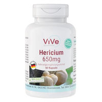 Produktbild von ViVe Supplements Hericium Kapseln vegan ohne Zusatzstoffe 60 Stück