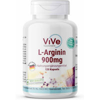 Produktbild von Vive Supplements L-Arginin 4500mg Kapseln vegan ohne Zusatzstoffe 120 Stück