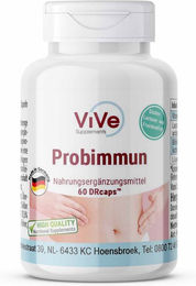 Vive Supplements Probimmun Kapseln vegan ohne Zusatzstoffe 60 Stück – Bild 1 von 1