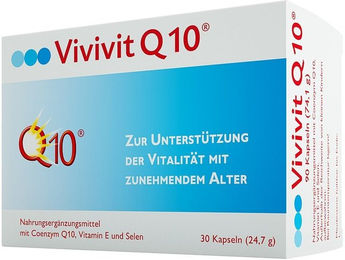 Vivivit Q10 Kapseln mit Ubiquinon 30 Stück – Bild 1 von 1