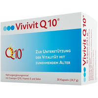Produktbild von Vivivit Q10 Kapseln mit Ubiquinon 30 Stück