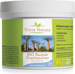 Vivus Natura Bio Baobab Pulver – Bild 1 von 1