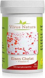 Vivus Natura Eisen Bisglycinat mit Vitamin C Kapseln – Bild 1 von 1