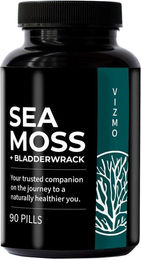 Vizmo Haut & Haar Sea Moss Kapseln vegan ohne Zusatzstoffe – Bild 1 von 4